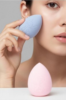 Спонжі для макіяжу, 2 шт. Stitch - різнобарвний