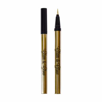 Подводка-фломастер для глаз Parisa Cosmetics Glam & Glow PF-300, 3 Gold, 2 мл Подводка-фломастер для глаз Parisa Cosmetics Glam & Glow PF-300, 3 Gold, 2 мл