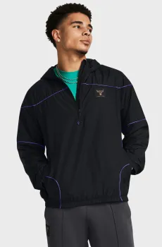 Мужской черный анорак Pjt Rock Anorak Jacket Черный XXL Under Armour 1380128-001