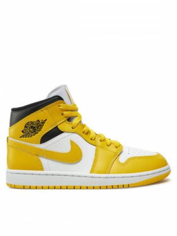 Nike Снікерcи Wmns Air Jordan 1 BQ6472 Жовтий Nike Снікерcи Wmns Air Jordan 1 BQ6472 Жовтий