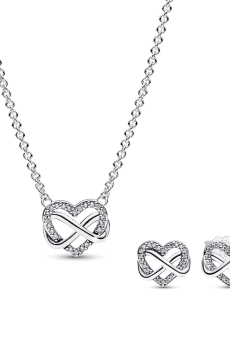 Подарунковий комплект "Блискуче серце нескінченності"