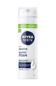 Пена для бритья NIVEA MEN для чувствительной кожи 200 мл