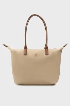 Женская бежевая сумка POPETTE Бежевый ONESIZE Tommy Hilfiger AW0AW17711