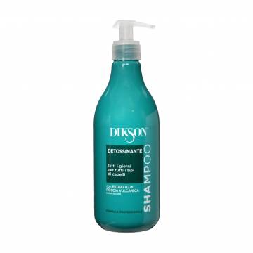 Детокс-шампунь Dikson Detossinante Detox Shampoo для всех типов волос, с экстрактом вулканической породы и календулы, 500 мл Детокс-шампунь Dikson Detossinante Detox Shampoo для всех типов волос, с экстрактом вулканической породы и календулы, 500 мл