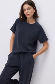 Reserved - Футболка з високим вмістом модалу - темно-сірий - 565GA-90X