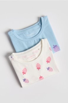 Reserved - Бавовняні футболки, 2 шт. - різнобарвний - 707HU-MLC