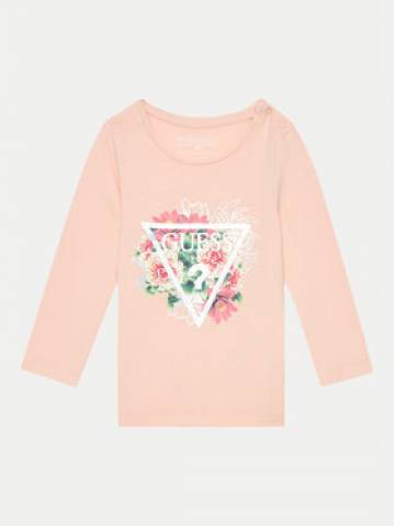 Guess Блузка A4YI05 K6YW4 Рожевий Regular Fit Guess Блузка A4YI05 K6YW4 Рожевий Regular Fit