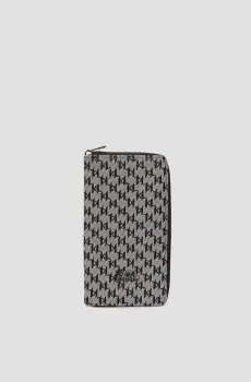 Мужской серый кошелек с узором Серый ONESIZE Karl Lagerfeld 534115.805413;990