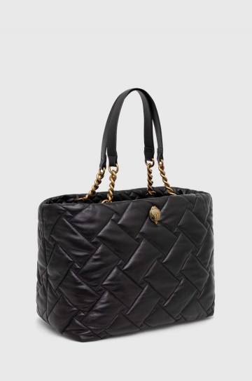 Кожаная сумочка Kurt Geiger London цвет чёрный Кожаная сумочка Kurt Geiger London цвет чёрный
