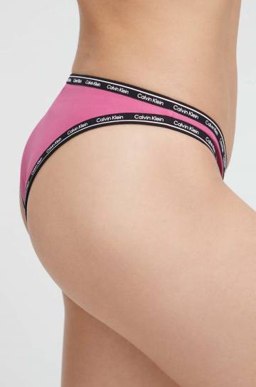 Купальные трусы Calvin Klein цвет фиолетовый Купальные трусы Calvin Klein цвет фиолетовый