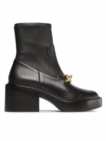 Coach Ботильйони Kenna Leather Bootie CK031 Чорний Coach Ботильйони Kenna Leather Bootie CK031 Чорний