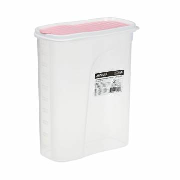 Контейнер для сыпучих продуктов Ardesto Fresh пластиковый, розовый, 2.5 л (AR1225PP) Контейнер для сыпучих продуктов Ardesto Fresh пластиковый, розовый, 2.5 л (AR1225PP)