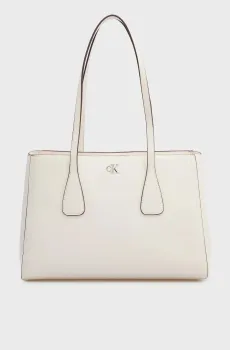 Женская белая сумка MEDIUM WORK Белый ONESIZE Calvin Klein LV04F3442G
