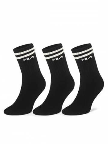 Fila Високі чоловічі шкарпетки F5603-AW24 (3-pack) Чорний Fila Високі чоловічі шкарпетки F5603-AW24 (3-pack) Чорний