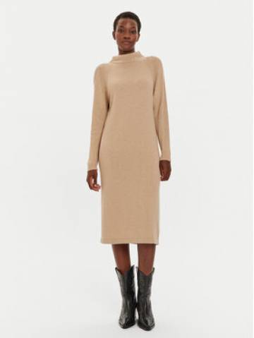 United Colors Of Benetton Трикотажна сукня 1235DV01T Бежевий Regular Fit United Colors Of Benetton Трикотажна сукня 1235DV01T Бежевий Regular Fit