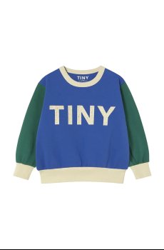 Детская хлопковая кофта Tinycottons COLOR BLOCK SWEATSHIRT