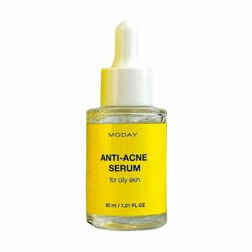 Сыворотка MODAY Anti-Acne Serum для проблемной кожи лица, с ниацинамидом, бетаином и экстрактом центеллы, 30 мл