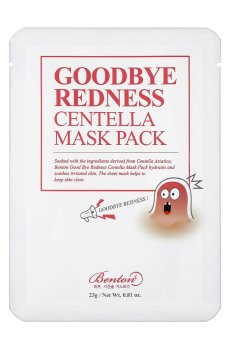 Тканевая маска для лица Benton Goodbye Redness Centella Mask Pack с экстрактом азиатской центеллы, 23 мл