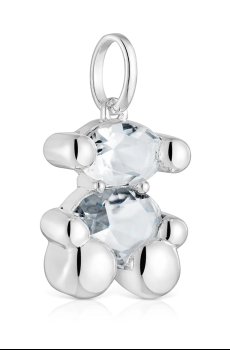 Серебряный кулон Tous Bold Bear Gem