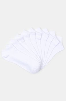 Ребристі шкарпетки 10 pack - білий