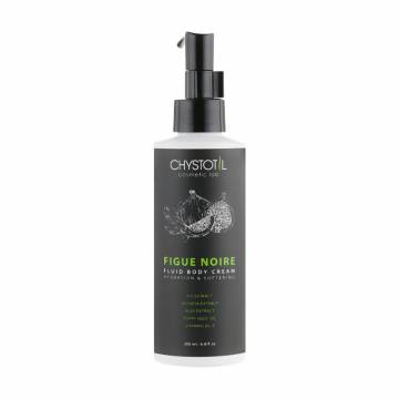 Крем-флюид для тела Chystotil Figue Noire Fluid Body Cream Черный инжир, с эффектом увлажнения и смягчения, 200 мл Крем-флюид для тела Chystotil Figue Noire Fluid Body Cream Черный инжир, с эффектом увлажнения и смягчения, 200 мл