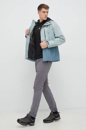 Куртка outdoor Columbia Hikebound цвет бирюзовый 1988621-839 Куртка outdoor Columbia Hikebound цвет бирюзовый 1988621-839