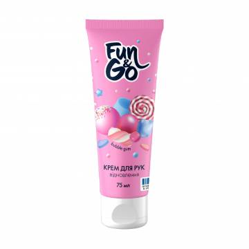 Крем для рук Fun & Go Bubble Gum, 75 мл Крем для рук Fun & Go Bubble Gum, 75 мл