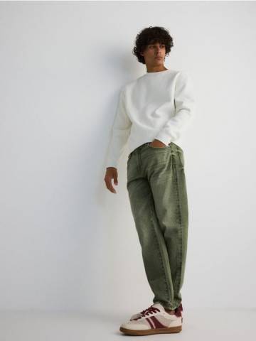 Reserved - Джинси carrot slim - зелений - 9004N-07J Reserved - Джинси carrot slim - зелений - 9004N-07J