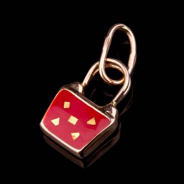 Подвеска" Сумочка" (эмаль) п00755 Подвеска" Сумочка" (эмаль) п00755