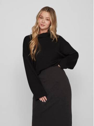 Vila Світшот 14088385 Чорний Relaxed Fit Vila Світшот 14088385 Чорний Relaxed Fit
