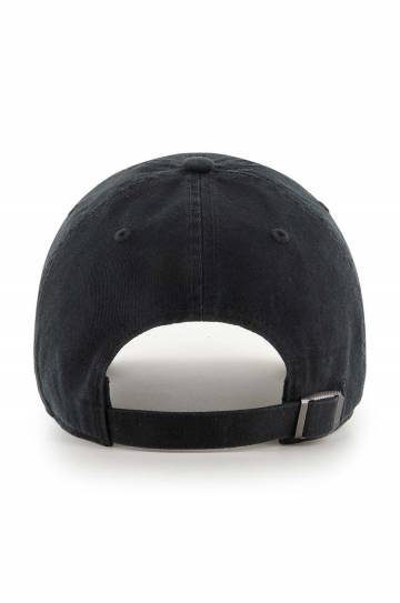 Хлопковая кепка 47 brand MLB New York Yankees цвет чёрный с аппликацией Хлопковая кепка 47 brand MLB New York Yankees цвет чёрный с аппликацией