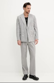 Пиджак с примесью льна HUGO