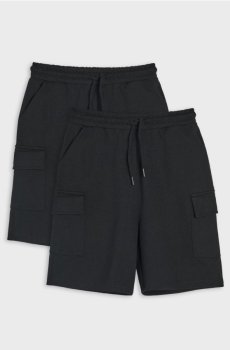 Шорти вільного крою 2 pack - чорний