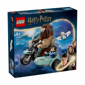 Конструктор LEGO Harry Potter Поездка Хагрида и Гарри на мотоцикле, 617 деталей, от 9 лет (76443) Конструктор LEGO Harry Potter Поездка Хагрида и Гарри на мотоцикле, 617 деталей, от 9 лет (76443)