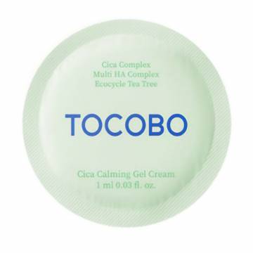 Увлажняющий гель-крем для лица Tocobo Cica Calming Gel Cream с центеллой азиатской, 1 мл (пробник) Увлажняющий гель-крем для лица Tocobo Cica Calming Gel Cream с центеллой азиатской, 1 мл (пробник)