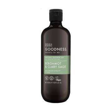 Мужской гель для душа Baylis & Harding Goodness Natural Shower Gel, Bergamot & Clary Sage, 500 мл Мужской гель для душа Baylis & Harding Goodness Natural Shower Gel, Bergamot & Clary Sage, 500 мл