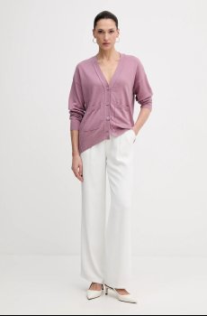 Кардиган с примесью шерсти Sisley