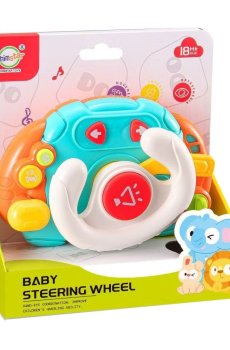 Детская музыкальная игрушка YG Toys Руль, на батарейках, от 1.5 лет (503-17A)