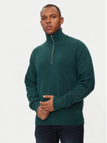 Jack&Jones Светр Ollie 12241817 Зелений Relaxed Fit Jack&Jones Светр Ollie 12241817 Зелений Relaxed Fit