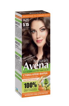 Стойкая крем-краска для волос Acme Color Avena Naturals Permanent Cream Color 5.15 Шоколадный, 115 мл