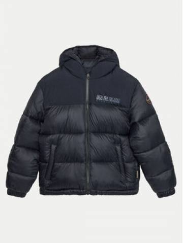 Napapijri Пуховик A-Hornelen NP0A4HJS M Чорний Regular Fit Napapijri Пуховик A-Hornelen NP0A4HJS M Чорний Regular Fit