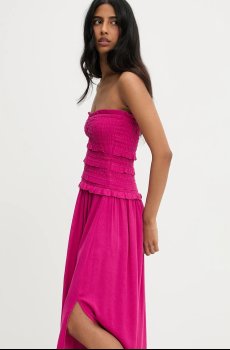 Льняное платье