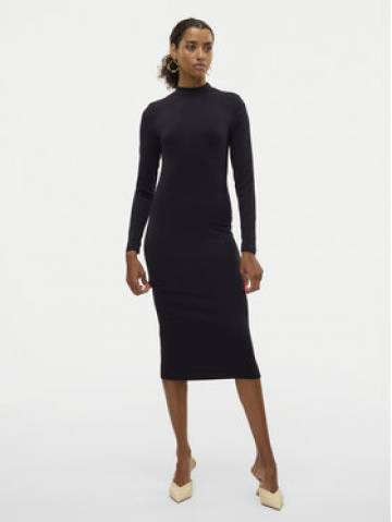 Vero Moda Повсякденна сукня Mary 10314441 Чорний Slim Fit Vero Moda Повсякденна сукня Mary 10314441 Чорний Slim Fit