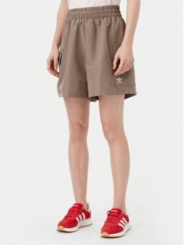 adidas Спортивні шорти Essentials Woven JD0790 Бежевий Loose Fit adidas Спортивні шорти Essentials Woven JD0790 Бежевий Loose Fit