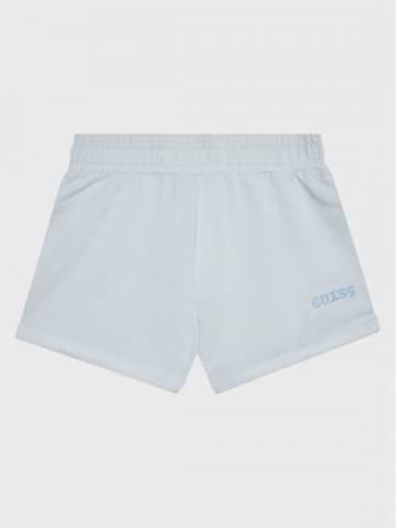 Guess Шорти з тканини J3GD02 KA6R3 Голубий Regular Fit Guess Шорти з тканини J3GD02 KA6R3 Голубий Regular Fit