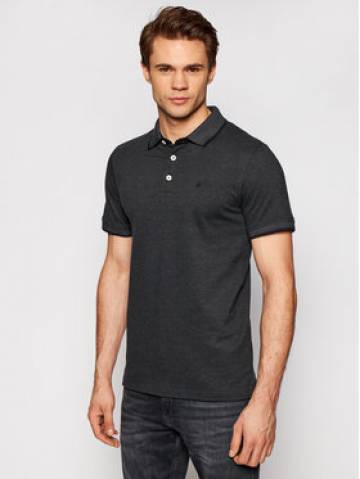 Jack&Jones Поло Paulos 12136668 Чорний Slim Fit Jack&Jones Поло Paulos 12136668 Чорний Slim Fit