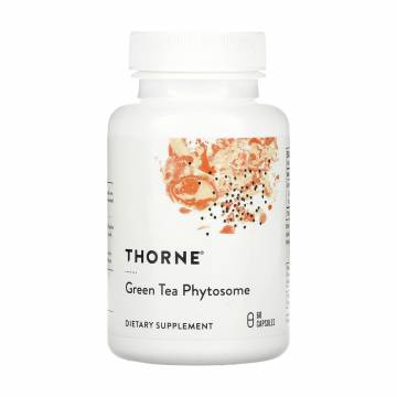 Фитосома зеленого чая Thorne Research Green Tea Phytosome, 60 капсул Фитосома зеленого чая Thorne Research Green Tea Phytosome, 60 капсул