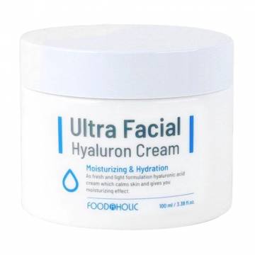 Антивозрастной функциональный крем для лица Food A Holic Ultra Facial Hyaluron Cream с гиалуроновой кислотой, 100 мл