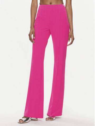 Liu Jo Штани з тканини CA4137 J1930 Рожевий Flare Fit Liu Jo Штани з тканини CA4137 J1930 Рожевий Flare Fit