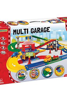 Игровой набор Wader Play Tracks Garage Паркинг с трассой, от 1 года (53080)